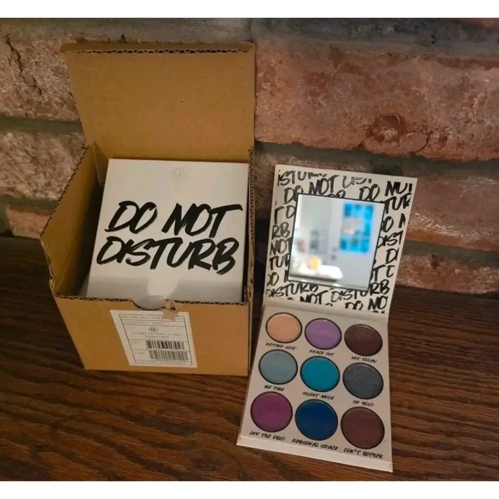 BH Cosmetics 9 eyeshadow palette-BOX OF 6